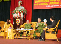 Tọa đàm định hướng nghề nghiệp cho sinh viên chuyên ngành Quản lý, giáo dục và cải tạo phạm nhân